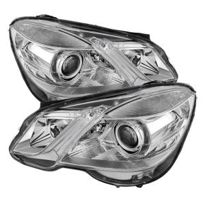 Mercedes Benz E-Class 10-13 Xtune Projector Headlights - OE Style - Halogen Model Only ( Not Compatible With Xenon/HID Model ) - Chrome