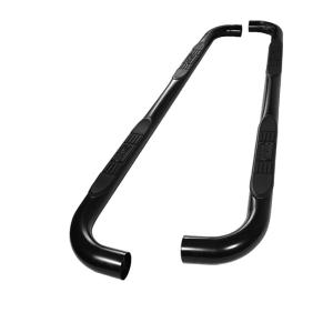 Ford Expedition 03-06 Xtune 3 InchRound Side Step Bar - Powder Coated - Black