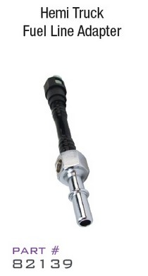 1987-1993 Dodge Ram Hemi Engine, 1994-2001 Dodge Ram Hemi Engine, 2002-2008 Dodge Ram Hemi Engine, 2009-Up Dodge Ram Hemi Engine ZEX™ Fitting For Hemi Truck Fuel Line Adapter