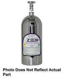 For Use On General Motors Brand (GM) LT1 Engines Only ZEX™ LT1 Nitrous System With Polished Bottle