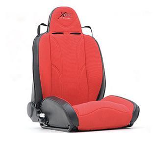 Smittybilt XRC Suspension Seat Left Side Red/Black