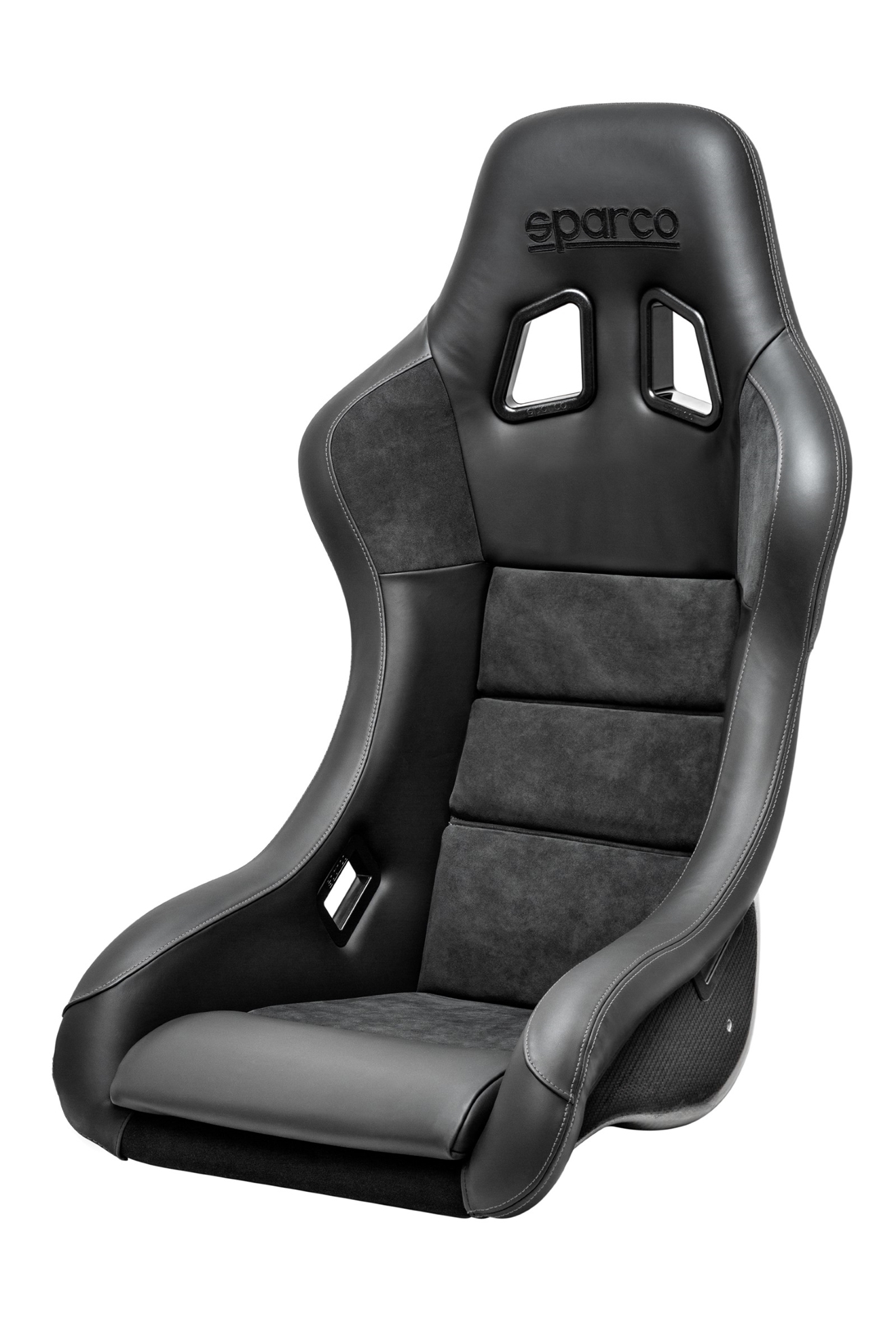 Sparco QRT-C PERFORMANCE Seat (CARBON) - Black/Gray Stitch