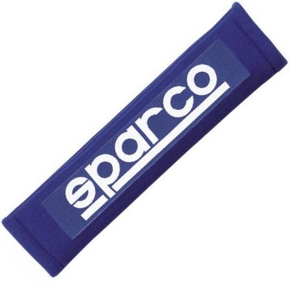 Sparco Belt Pad 3 Inch - Racing (Blue)