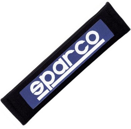 Sparco Belt Pad 3 Inch - Racing (Black)