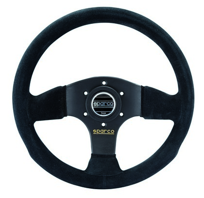 Sparco 300 Steering Wheel - Suede (Black)