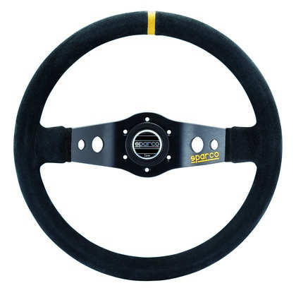 Sparco 215 Steering Wheel - Suede (Black)