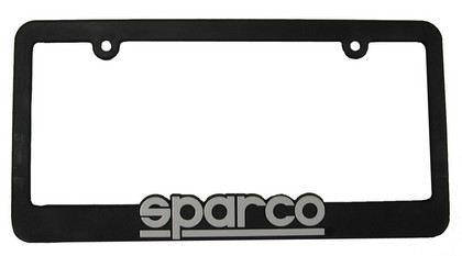 Sparco License Plate Frame - Plastic