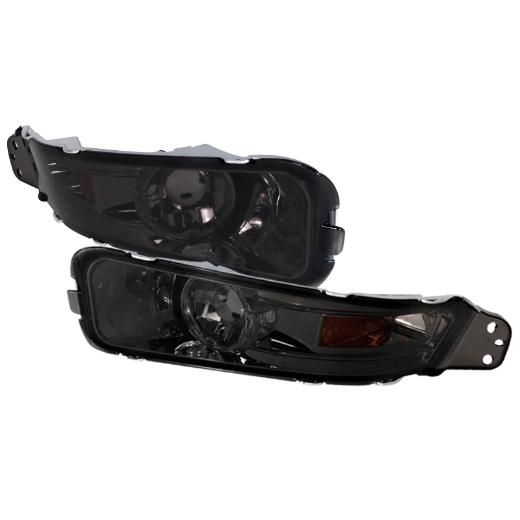 Spec D Bumper Lights (Black Housing with Smoke)