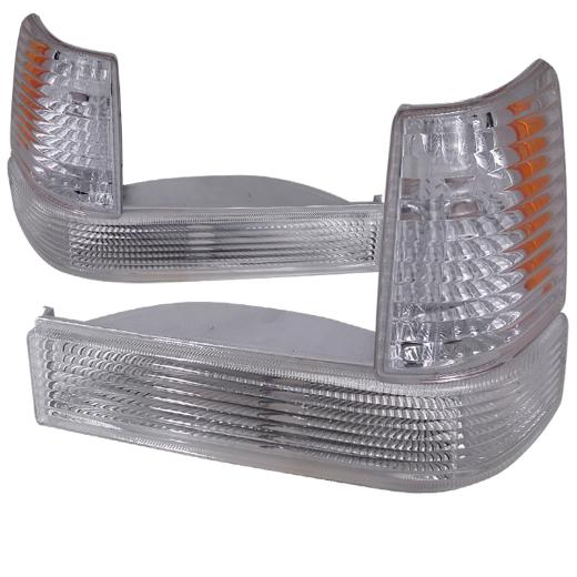 Spec D Bumper + Corner Lights (Clear)