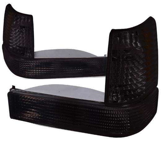 Spec D Bumper + Corner Lights (Black)