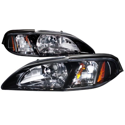 Spec D Crystal Euro One-Piece Headlight (Smoke)