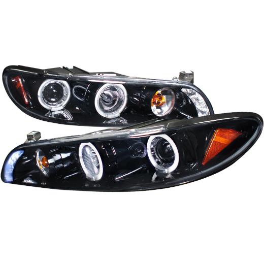 Spec D Projector Headlights (Glossed Black/Smoke)