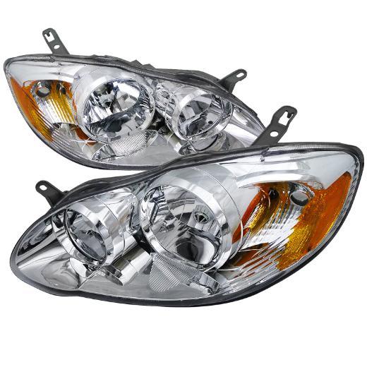 Spec D Euro Headlights (Chrome)