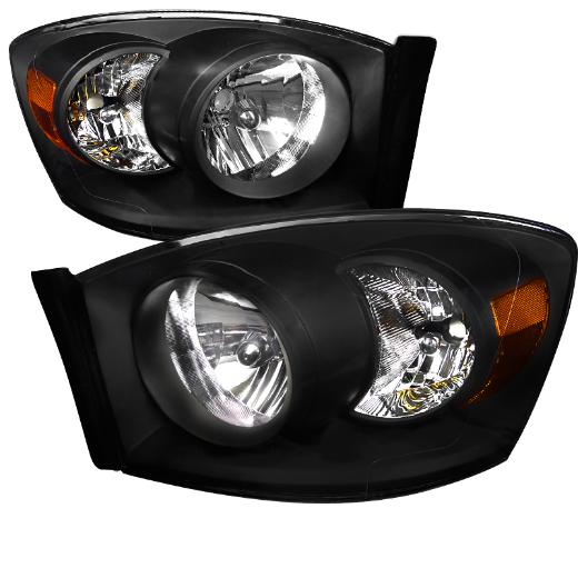 Spec D Euro Headlights (Black)