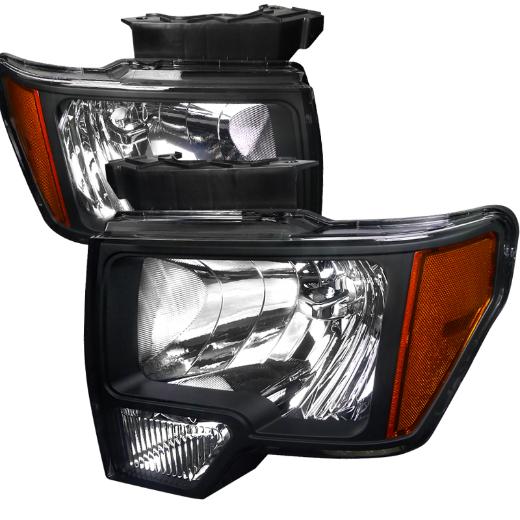 Spec D Euro Headlights (Black)