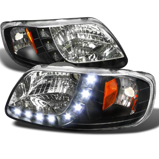 Spec D LED Euro One-Piece Headlight 