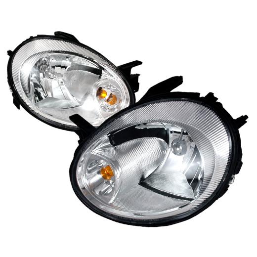 Spec D Crystal Euro Headlights (Chrome)