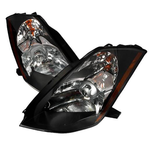 Spec D Halo Projector Headlights (Black)