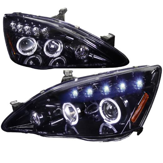 Spec D Projector Headlights (Glossed Black/Smoke)