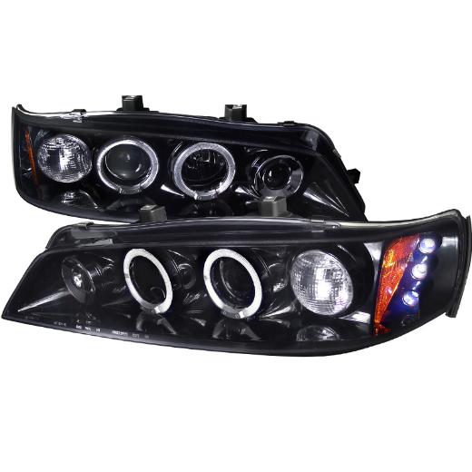 Spec D Projector Headlights (Glossed Black/Smoke)