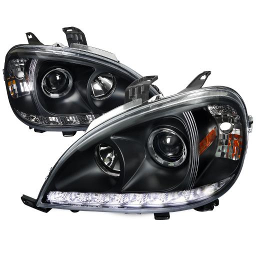 Spec D Halo Projector Headlights (Black)