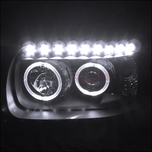 Spec D Dual Halo LED Projector Headlights