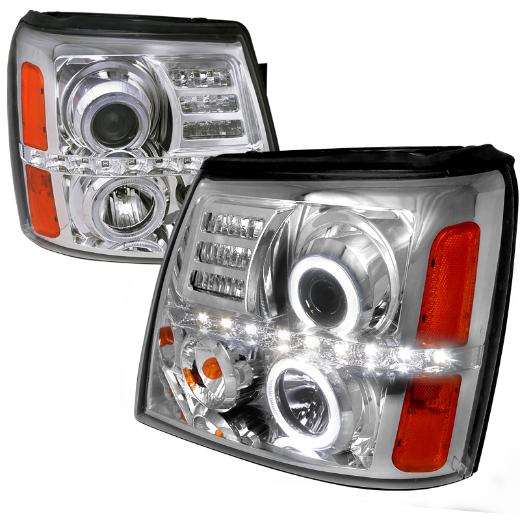 Spec D Projector Headlights (Chrome)