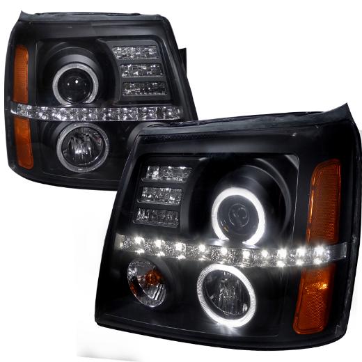 Spec D Projector Headlights (Black)