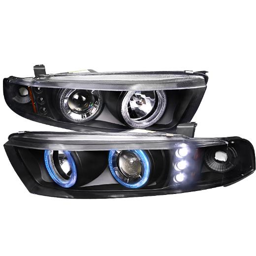 Spec D Projector Headlights (Black)