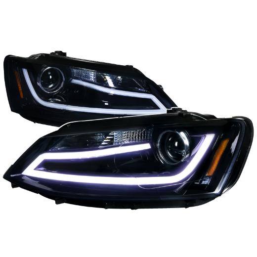 Spec D Projector Headlights (Glossed Black)