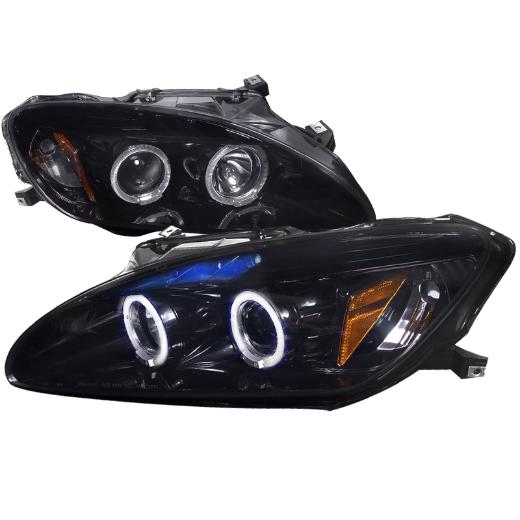 Spec D Projector Headlights (Glossed Black/Smoke)