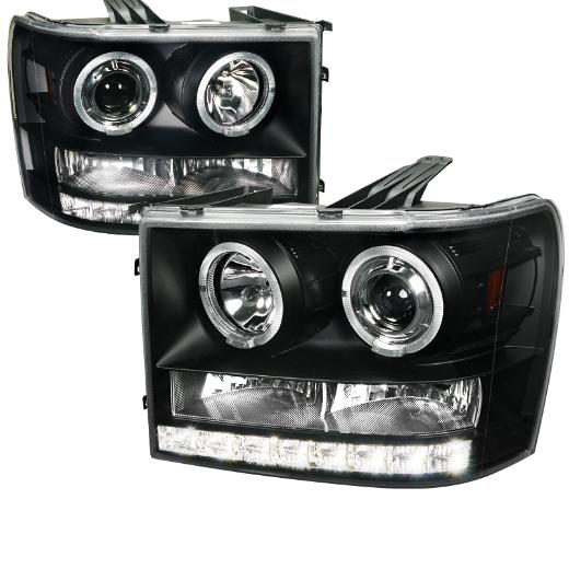 Spec D Projector Headlights (Black)