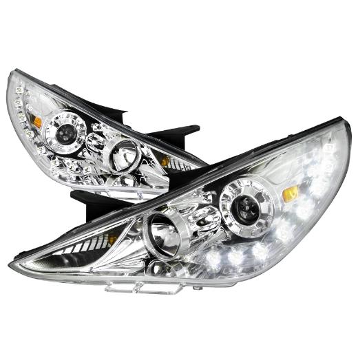 Spec D Projector Headlights (Chrome)