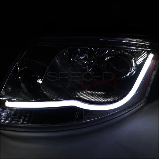 Spec D LED DRL Projector Headlights