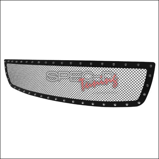 Spec D Rivet Style Upper Front Hood Grille Insert