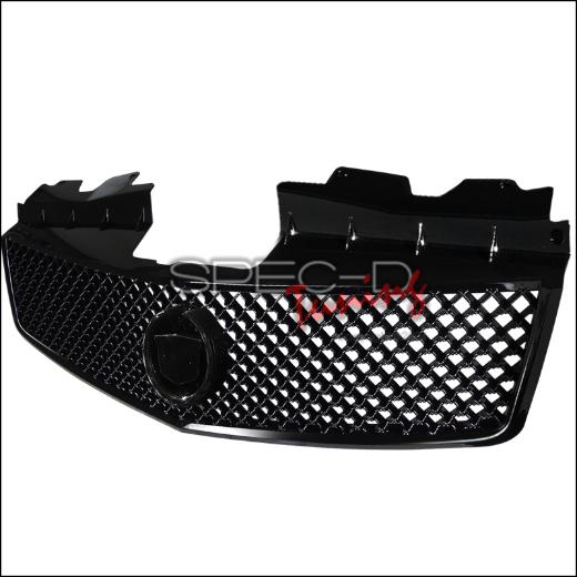 Spec D Front Grille - Matte Black