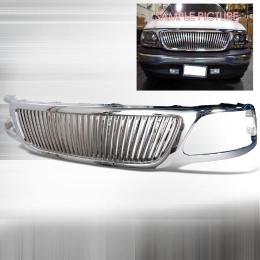 Spec D Vertical Grille (Chrome)