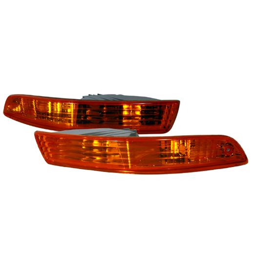 Spec D Bumper Lights (Clear/Amber)