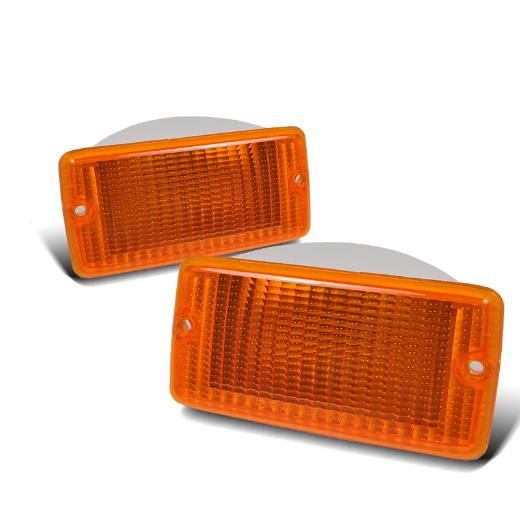 Spec D Bumper Lights (Amber)