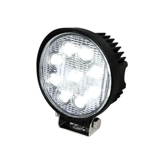 Spec D 9-Piece LED Black Trim Work Lights - 4.5