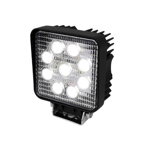 Spec D 9-Piece LED Black Trim Work Lights - 4.5