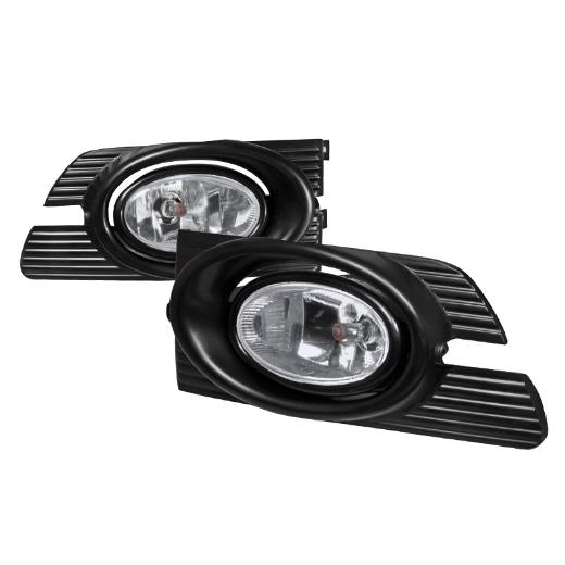 Spec D Fog Lights - OEM Style, Clear Color