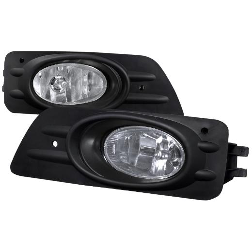 Spec D Fog Lights - OEM Style, Clear Color