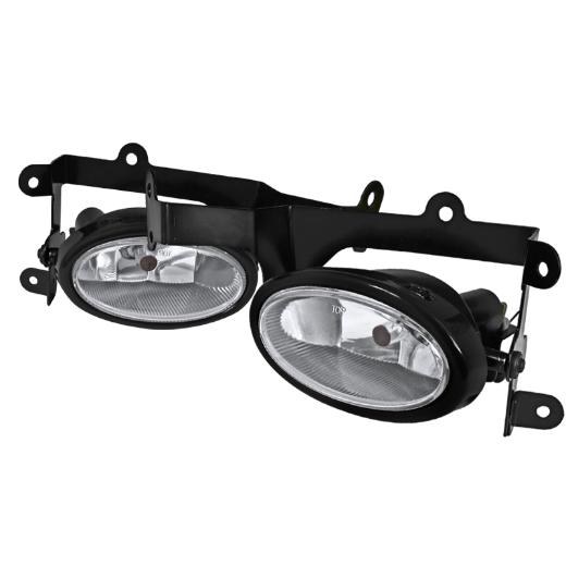 Spec D Fog Lights + Switch Kit - OEM Style, Clear Color