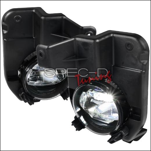 Spec D 11-15 Fd Explorer LED Foglights - Clear