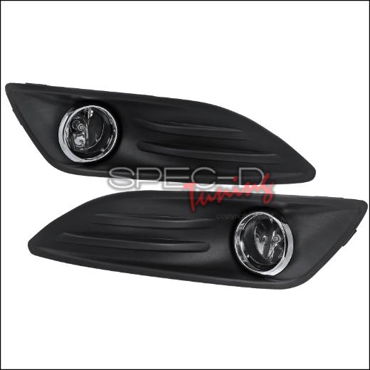 Spec D Bumper Fog Lights + Switch