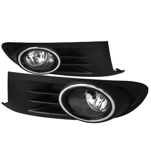 Spec D Fog Lights - OEM Style, Clear Color