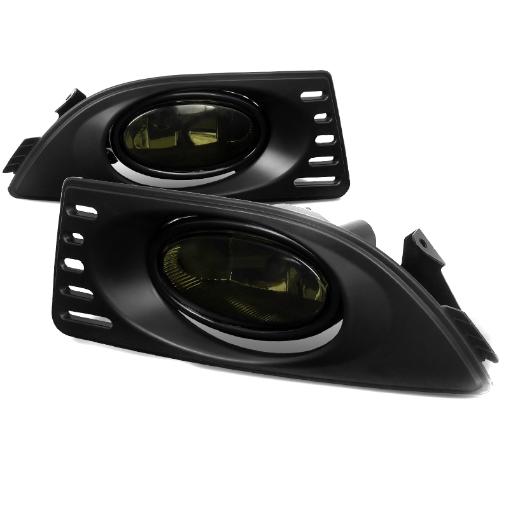 Spec D Fog Lights - OEM Style, Smoked Color