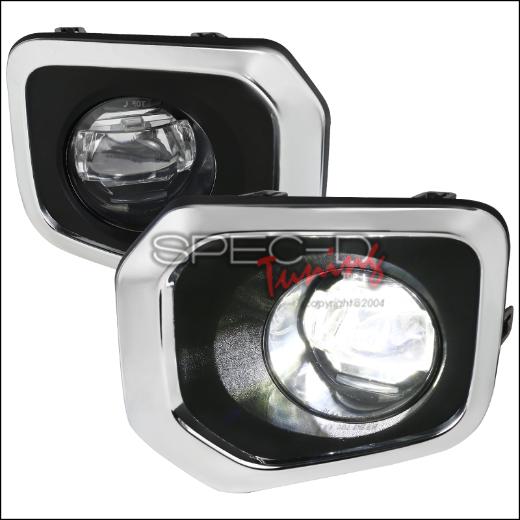 Spec D 16-17 Ty Tacoma LED Foglights - Clear