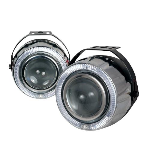 Spec D Projector Fog Lights - Halo (7 Colors)